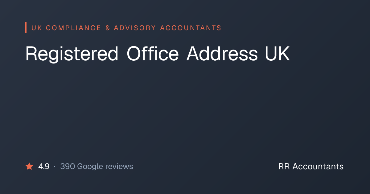 Registered Office Address UK | RR Accountants